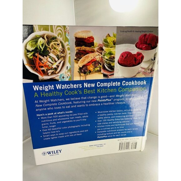 Weight Watchers New Complete Cookbook with Point Plus Values Ring Book - Picture 5 of 10
